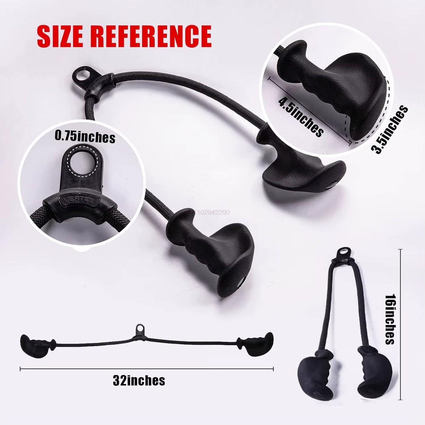 Fitness Biceps and Triceps Grip Handles