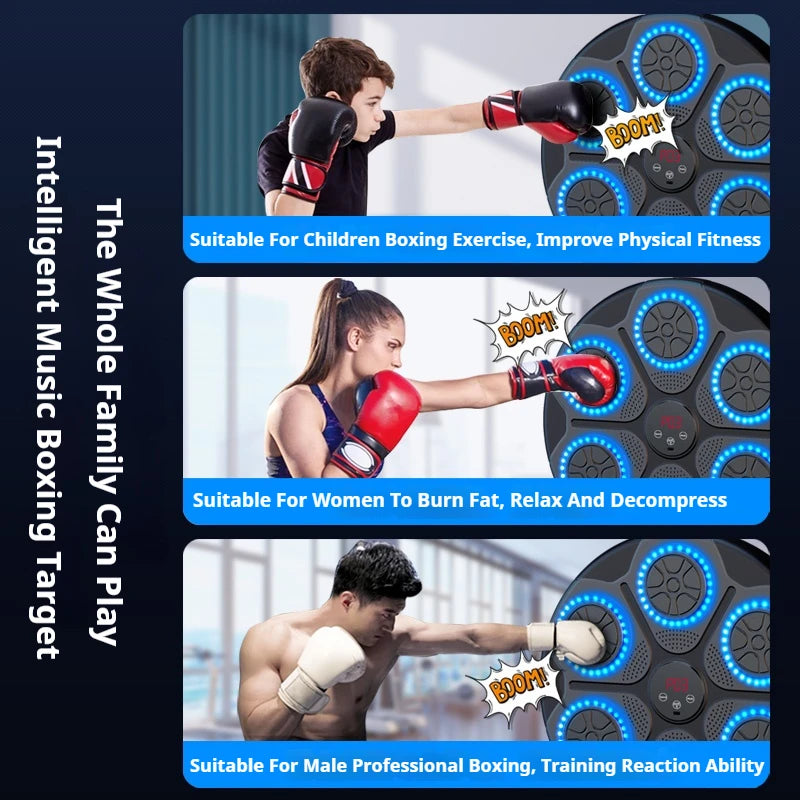 Wall-Mounted Music Boxing Trainer