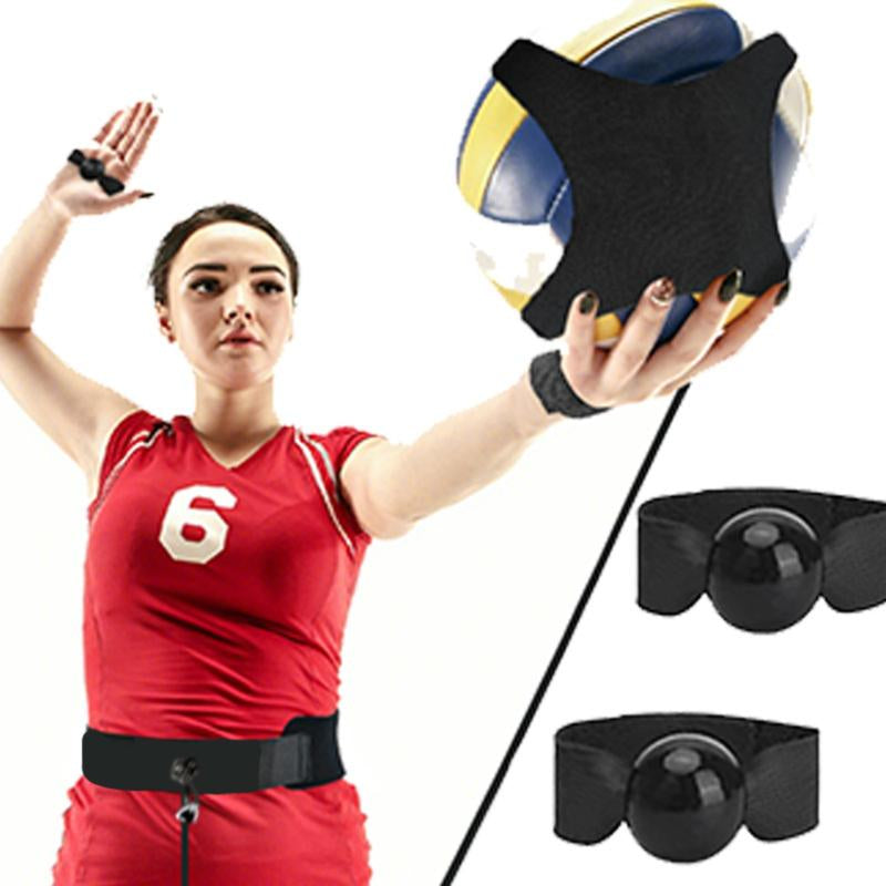 Volleyball Rebound Belt Trainer - Solo Practice Tool for Serving, Spiking & Defense with Elastic Rope. Perfect for Indoor & Beach Training.