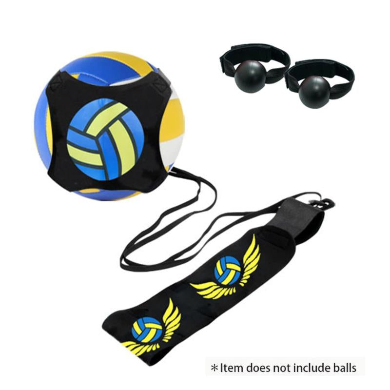 Volleyball Rebound Belt Trainer - Solo Practice Tool for Serving, Spiking & Defense with Elastic Rope. Perfect for Indoor & Beach Training.