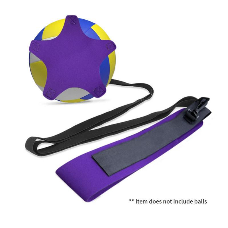Volleyball Rebound Belt Trainer - Solo Practice Tool for Serving, Spiking & Defense with Elastic Rope. Perfect for Indoor & Beach Training.
