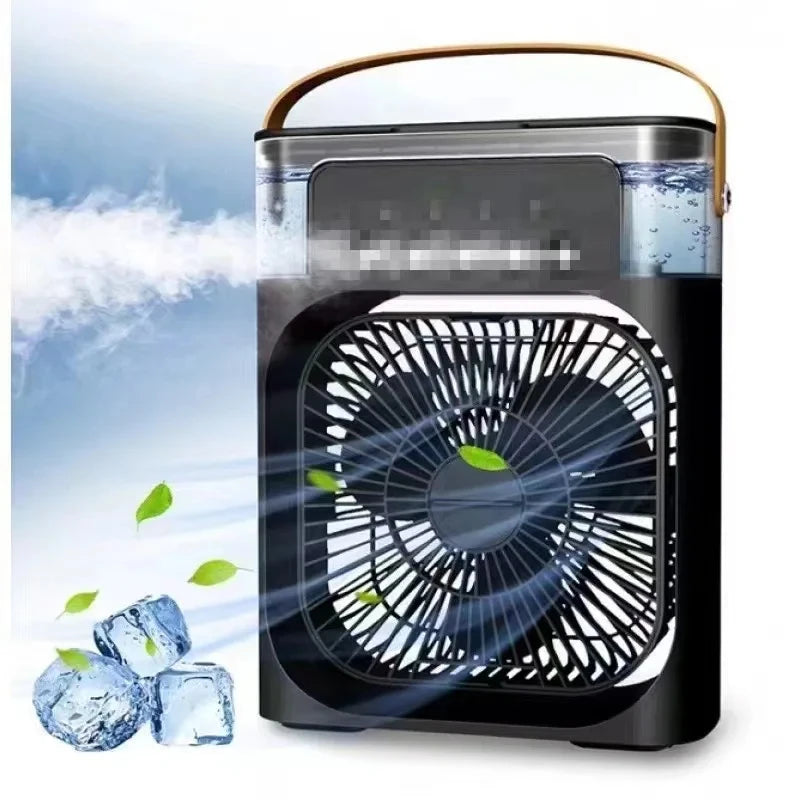Portable 3-in-1 Humidifier Fan and Air Conditioner with USB