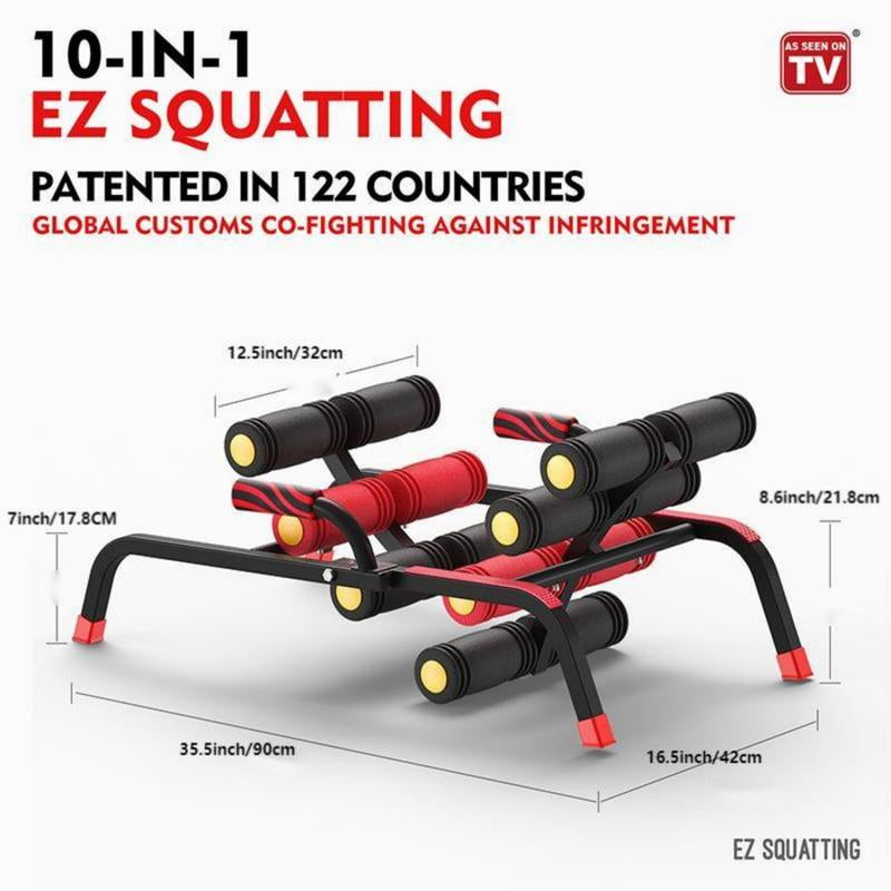Magic BB Back Extension Machine,Squat Machine for Women, Adjustable Glutes Trainer Machine, Core & Leg Exercise, Sit Up-Push up Workout Equipment at Home Gym with Resistance Bands