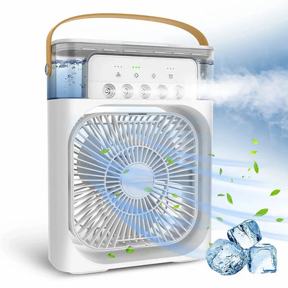 Portable 3-in-1 Humidifier Fan and Air Conditioner with USB